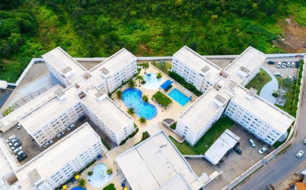 Apartamento Encontro das Águas Caldas Novas Esterno foto