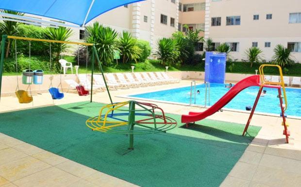 Apartamento Encontro das Águas Caldas Novas Esterno foto