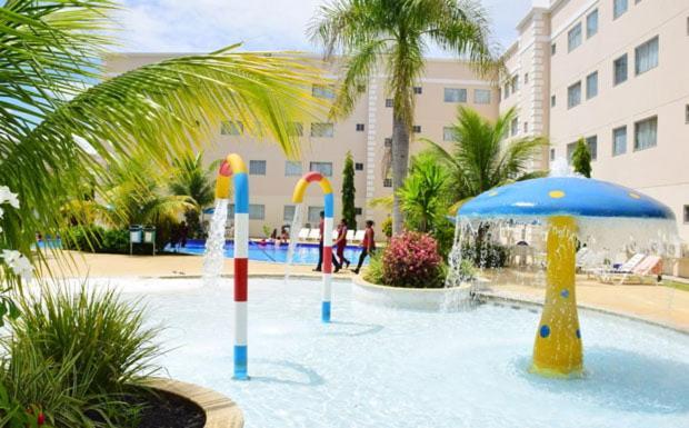 Apartamento Encontro das Águas Caldas Novas Esterno foto
