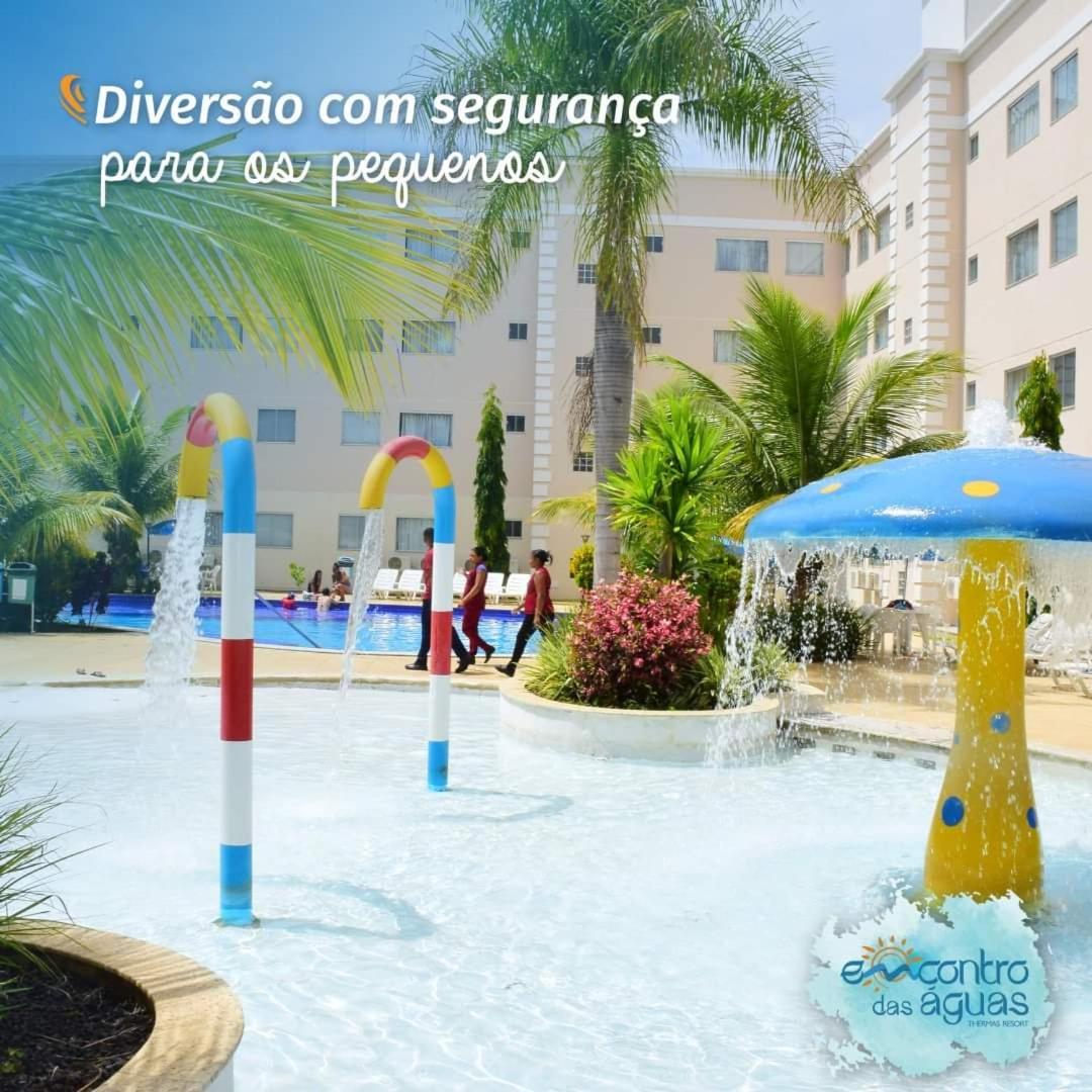Apartamento Encontro das Águas Caldas Novas Esterno foto